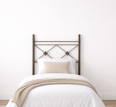 10316-Hojas  Cabezal 90cms Oro Viejo